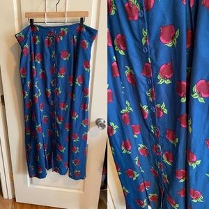 Modcloth Beet Skirt 2X